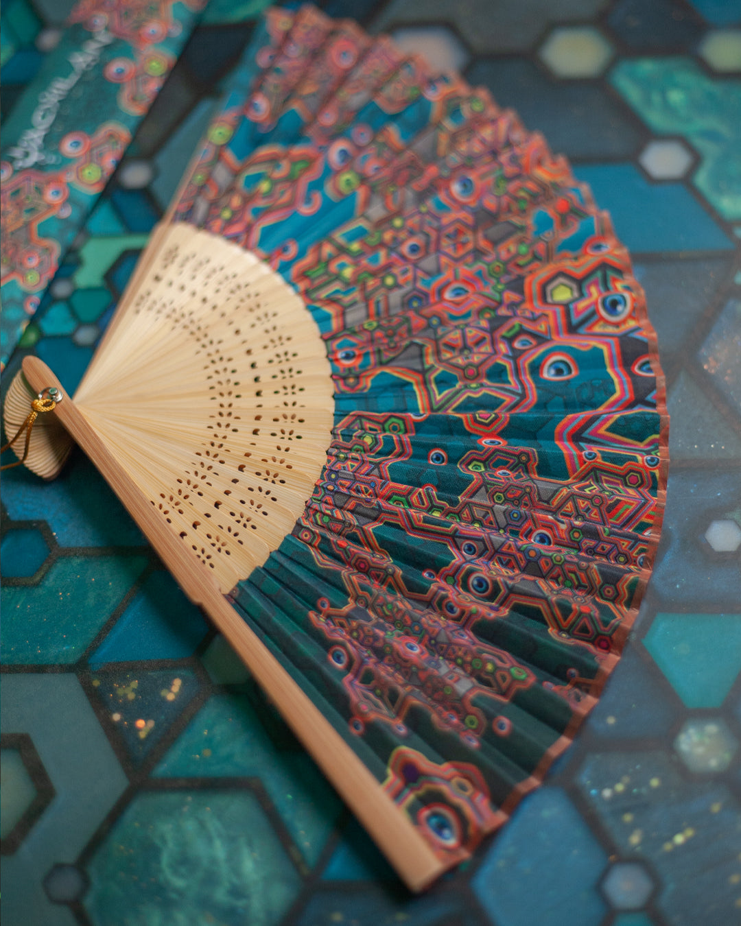 Hand Fan / Bamboo - ATLANTHEON Natural